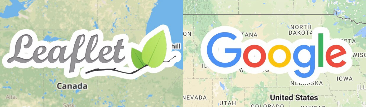 Leaflet+Google Logos